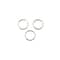 12 Packs: 30 ct. (360 total) Sterling Silver Jump Rings by Bead Landing™